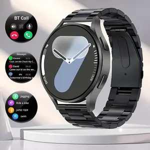 Sports Business Smartwatch with BT-compatible Calling, 1.55 Inch HD Screen, Health Tracking, Notifications, Music Player, Outdoor Wearable Technology, Fitness Smartwatch