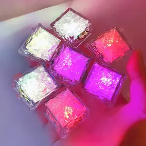 Magic Light Up Ice Bath Cubes 12PCS | Viral Water Activated Glow Bath Toys Must-Have Fun Bathroom Water Play Toys for Baby Toddler Kids Boys & Girls