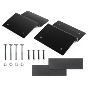 50872 Steel Ramp Top Kit - Quickly Create Your Own Ramps With 2"x8" Planks To Safely Load Atv And Lawn Equipment On Off Vehicle