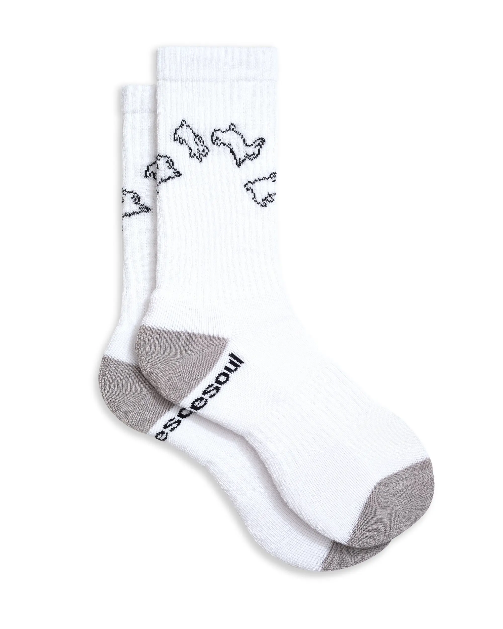doublesoul Mina Mid-Calf Sock Solid and Pattern Options