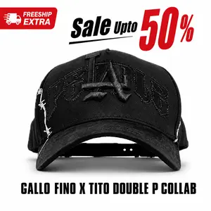 Gallo Fino x Tito Double P Cap – Premium Streetwear Snapback Hat