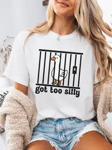 Got Too Silly ~ Unisex Apparel Printed In The USA! Casual Fit
