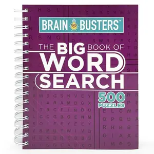 The Big Book of Word Search: 500 Puzzles -- Parragon Books, Spiral Bound, Comb or Coil