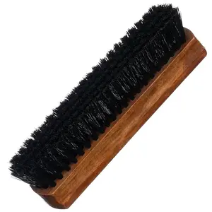 Konex European Shoe Brush: Handcrafted Wooden Cleaning Brush with Nylon Bristles