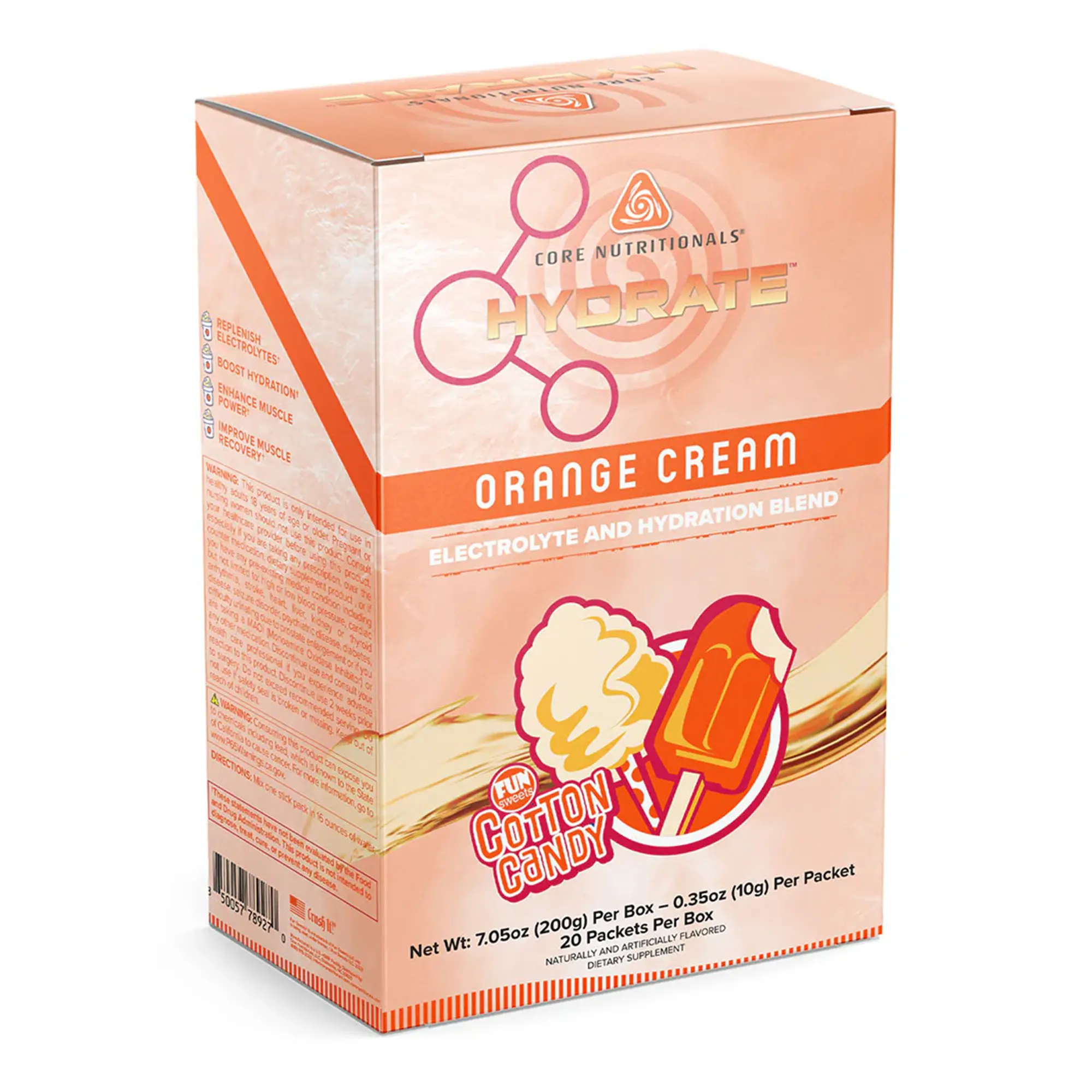 Core Nutrition Edible Electrolyte Powder Dietary Supplement - Supports Workout Performance, Body Hydration, Potassium Intake; Fruit Punch, Lemon Lime Flavors for US Healthcare Enthusiasts