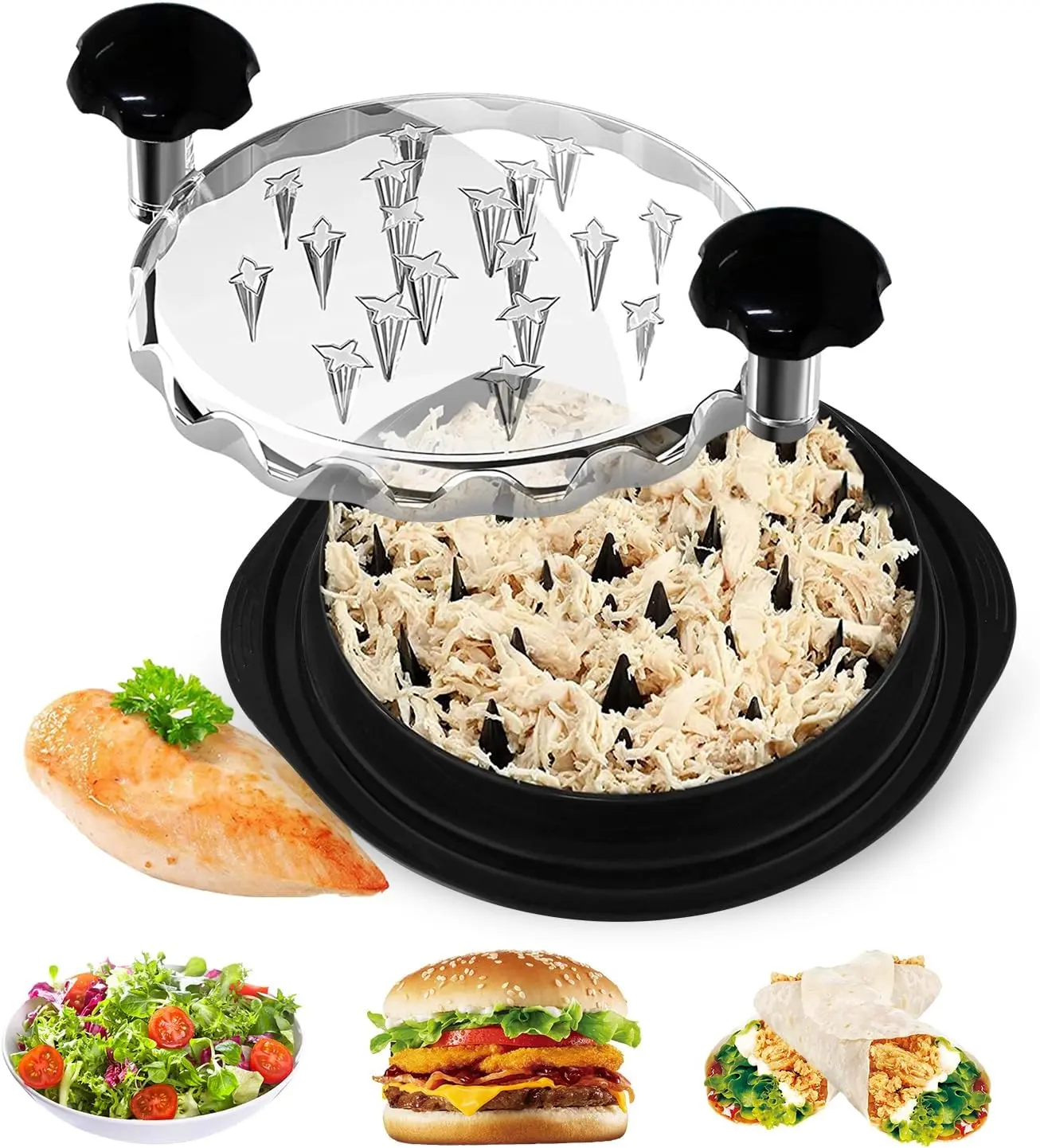 Chicken Shredder, Chicken Breast Shedder Tool, Shredder, Portable Meat Chopper for Daily Use, Suitable for Pork Beef Chicken  Kitchen Utensils