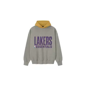 LAKERS SPORTS FIT HOODIE "CONCRETE HEATHER / CANYON" 192NB256405F