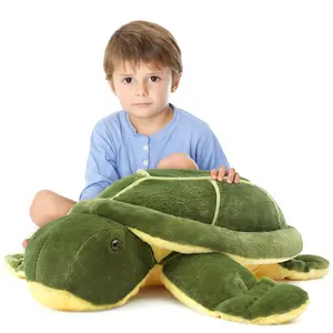 MaoGoLan 25" Soft Big Sea Turtle Stuffed Animal, Turtle Plush Pillow for Birthday, Valentine, Christmas, Sea Turtle Toys for Kids