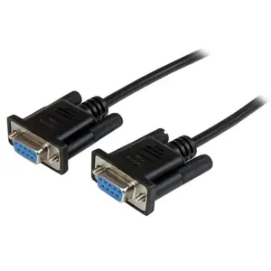 Startech SCNM9FF1MBK Connect Your Serial Devices- And Transfer Your Files - 1 m Db9 Null Modem Cable