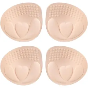 2 Pairs Bra Pad Inserts, 4cm Thick Breast Enhancers Insert for Push Up Removable Bra Cups Inserts for Women Dresses Swimsuits Bikini Sports2026