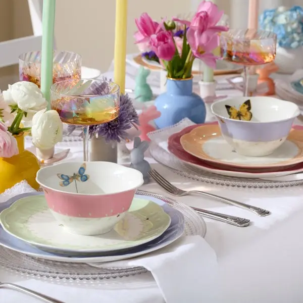 Lenox 897801 Butterfly Meadow Colors Dinnerware Set - 18 Piece
