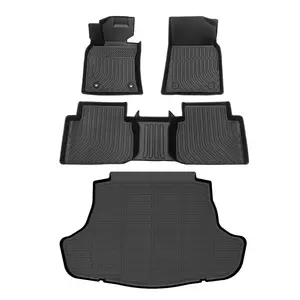 Depituu For Toyota Camry 2007-2011 (Fit for CE & LE & SE & XLE) Floor Mats & Cargo Liners, All Weather Floor Mats,Waterproof Anti-slip Durable Floor Mats Car Accessories Autos Protector Automotive,auto accessories,car essentials,car accessories,