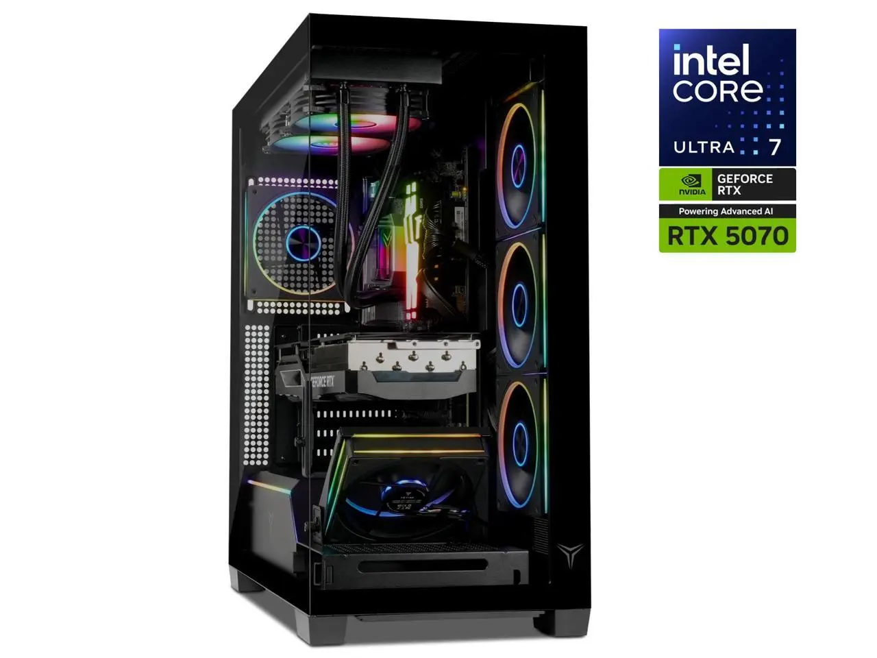 Yeyian Gaming PC Astra X AX270KC-570Q2N Intel Core Ultra 7 270K 32GB 2TB NVMe SSD GeForce RTX 5070 Windows 11 Home