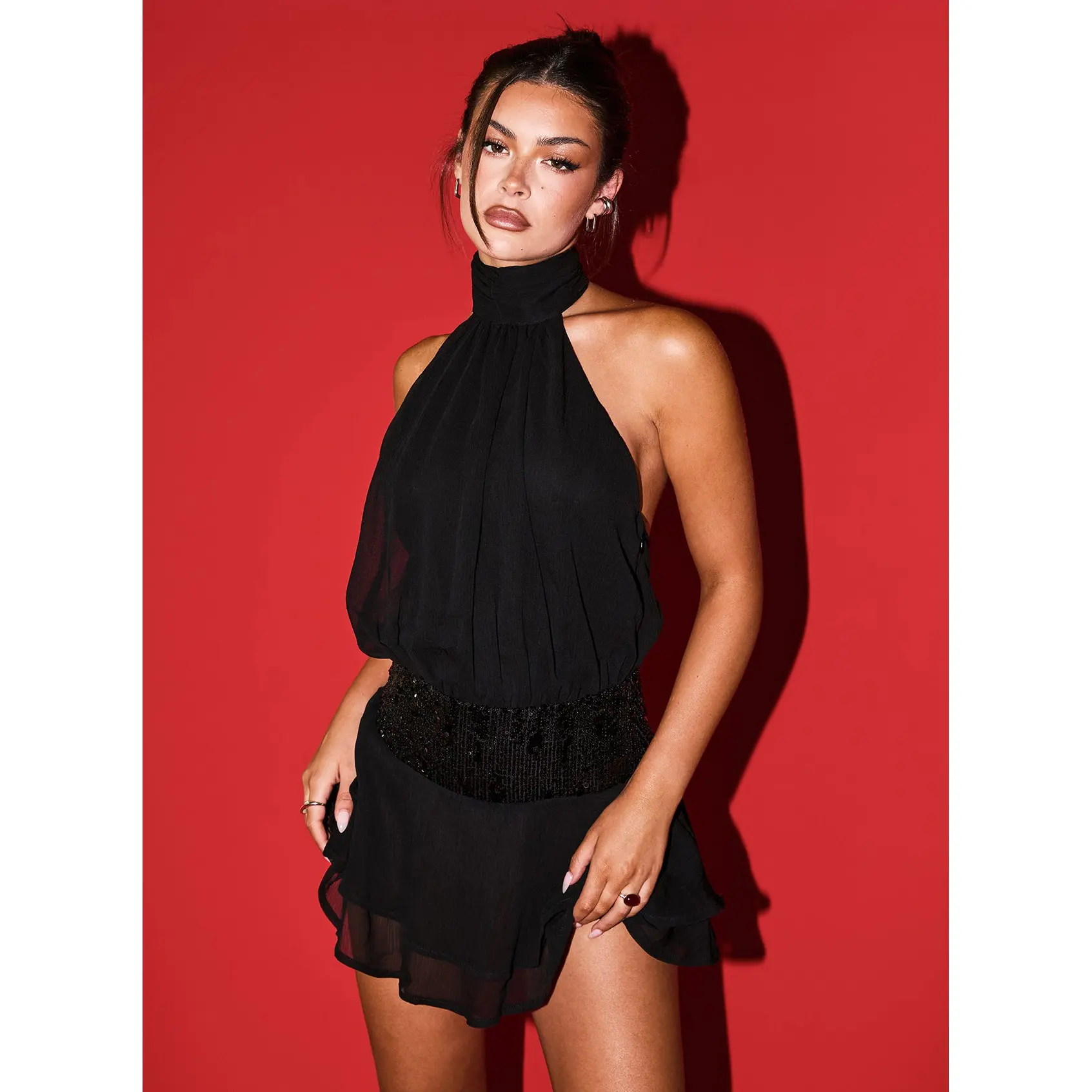black mini dress princess polly - TikTok Shop black mini dress princess polly - TikTok Shop