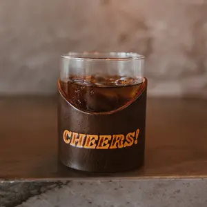 Cheers Whiskey Glass