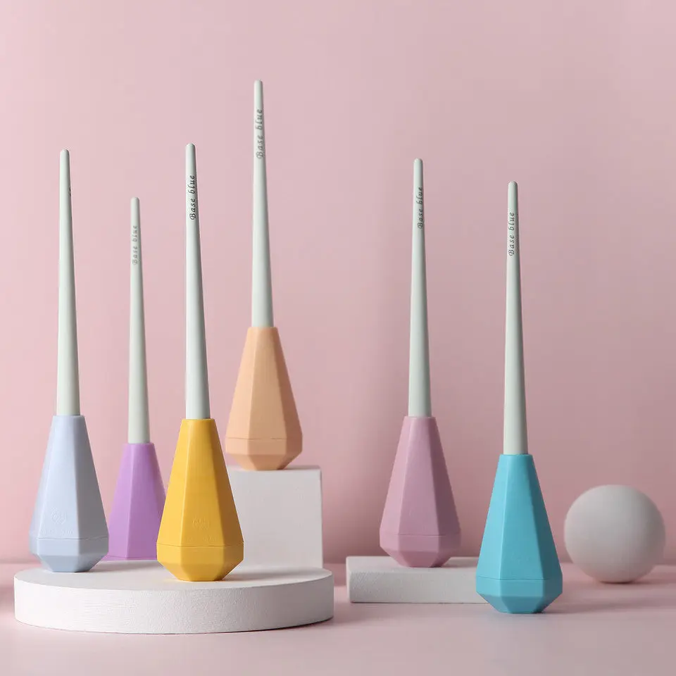 High Definition Flawless Airbrush Makeup Brush - Pastel Green