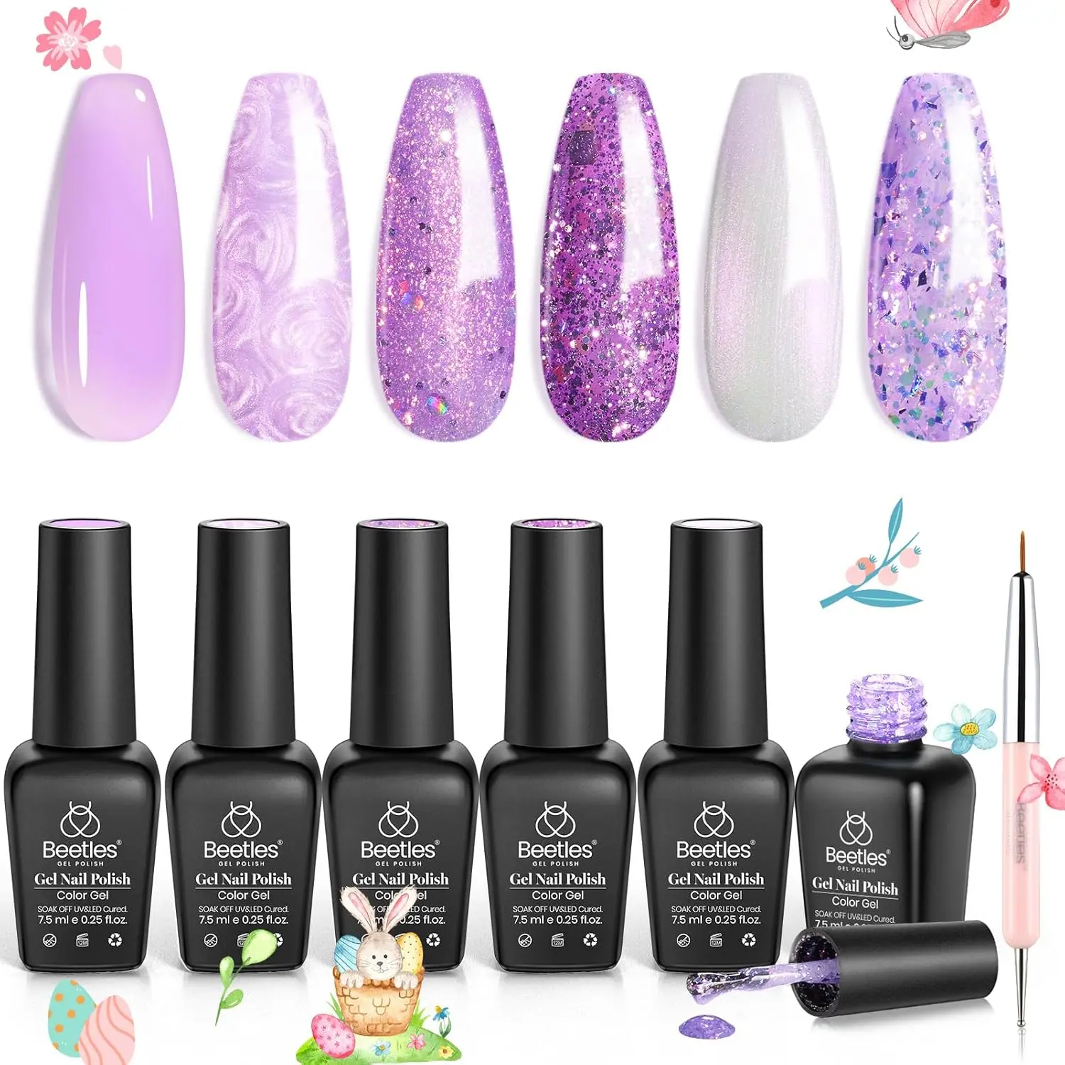 6 Colors Moonlight Whimsy