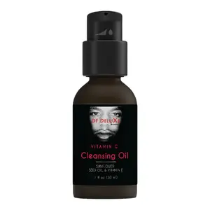 VITAMIN C CLEANSING OIL:  Cleanser Facial Gentle Plant Bright Radiant Skin Repair Facial Wash Moisture