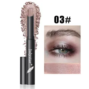 Long Lasting Shimmering Multichrome Eyeshadow Stick, High Pigmented Metallic Eye Shadow with Glam and Glow, Radiant Cosmetic Products, Makeup Products, Luminous Eyeshadow, Glitter Sparkle Eye Crayon