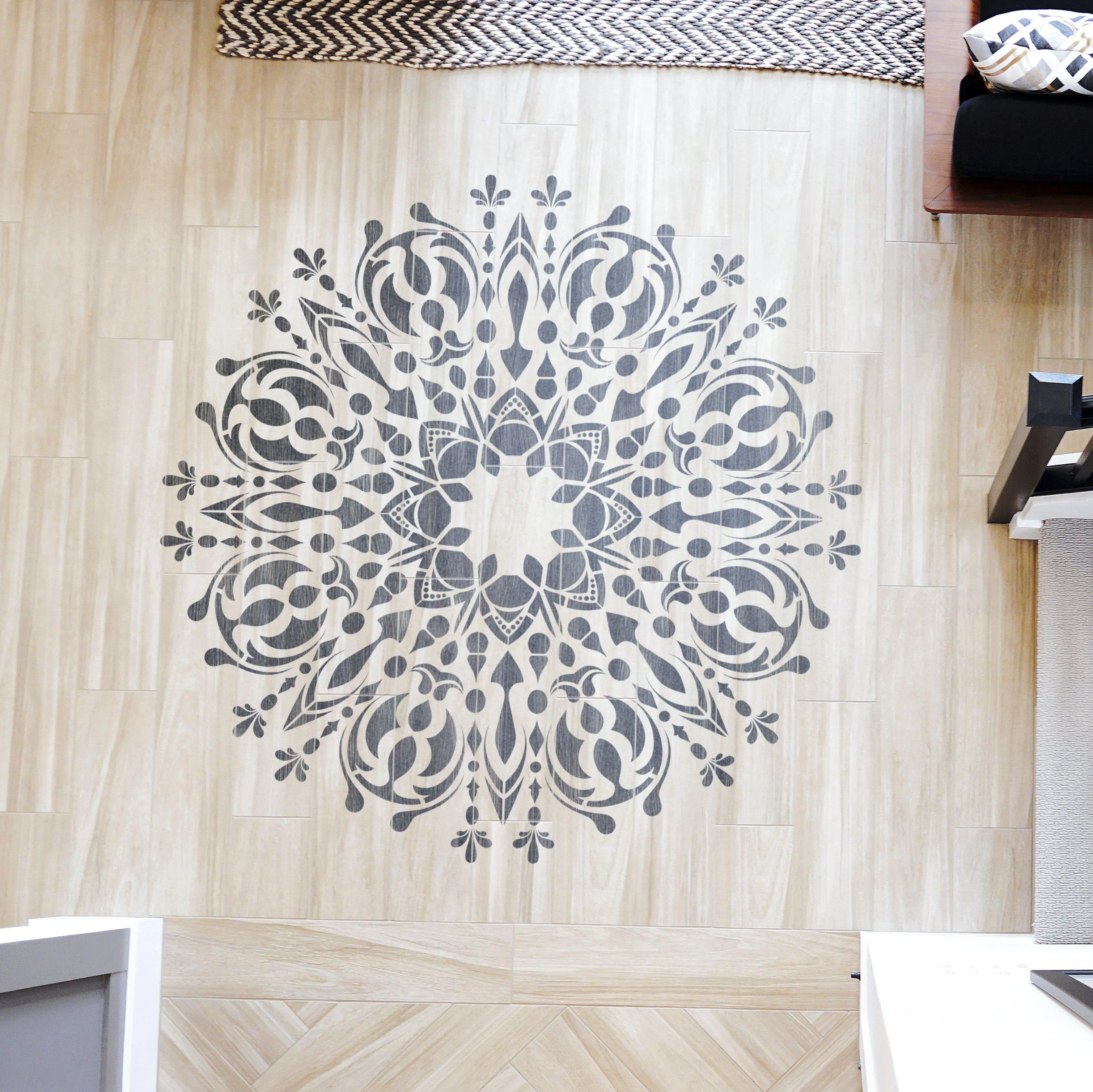 The Star- Amazing Mandala- Style Stencil For Decoration- Original Stencil For Painting