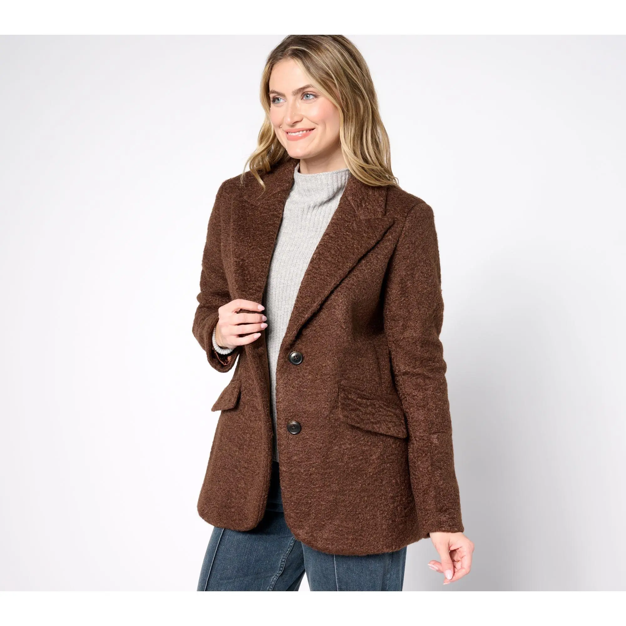 Thread Collective Classic Tailored Blazer Coat