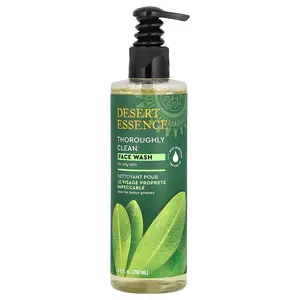 Desert Essence Thoroughly Clean Face Wash, For Oily Skin, 8.5 fl oz (250 ml)