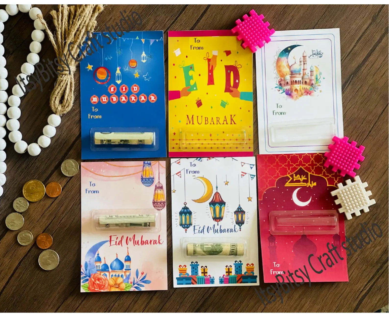 Eid Money Cards, Eid Mubarak Card, Eidi Envelope, Eidi Money Holder, Eid Greeting Cards, Eid cash envelopes, Islamic gifts, Eid gifts.
