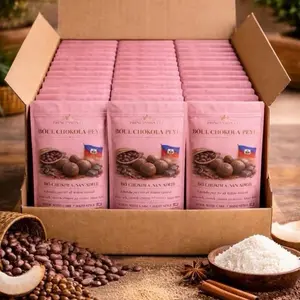 Wholesale Demi Kes  Boul chokola 20 sachè chocolate ball Haitian chocolate