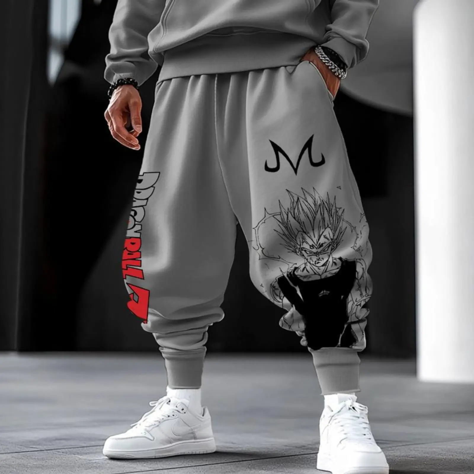 Unisex Broly Jogger Pants, Dragon Ball Sweat Pants, Goku Gogeta Cotton Pant For Fan, Anime Lover