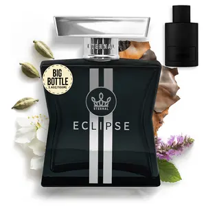 Eternal Eclipse - Inspired by Iconic Leather Cardamom Perfume - 3.4 oz (100ml) - EDP - Long-lasting - Vegan - Clean Ingredients - Unisex Perfume for Men and Women - 2000 sprays