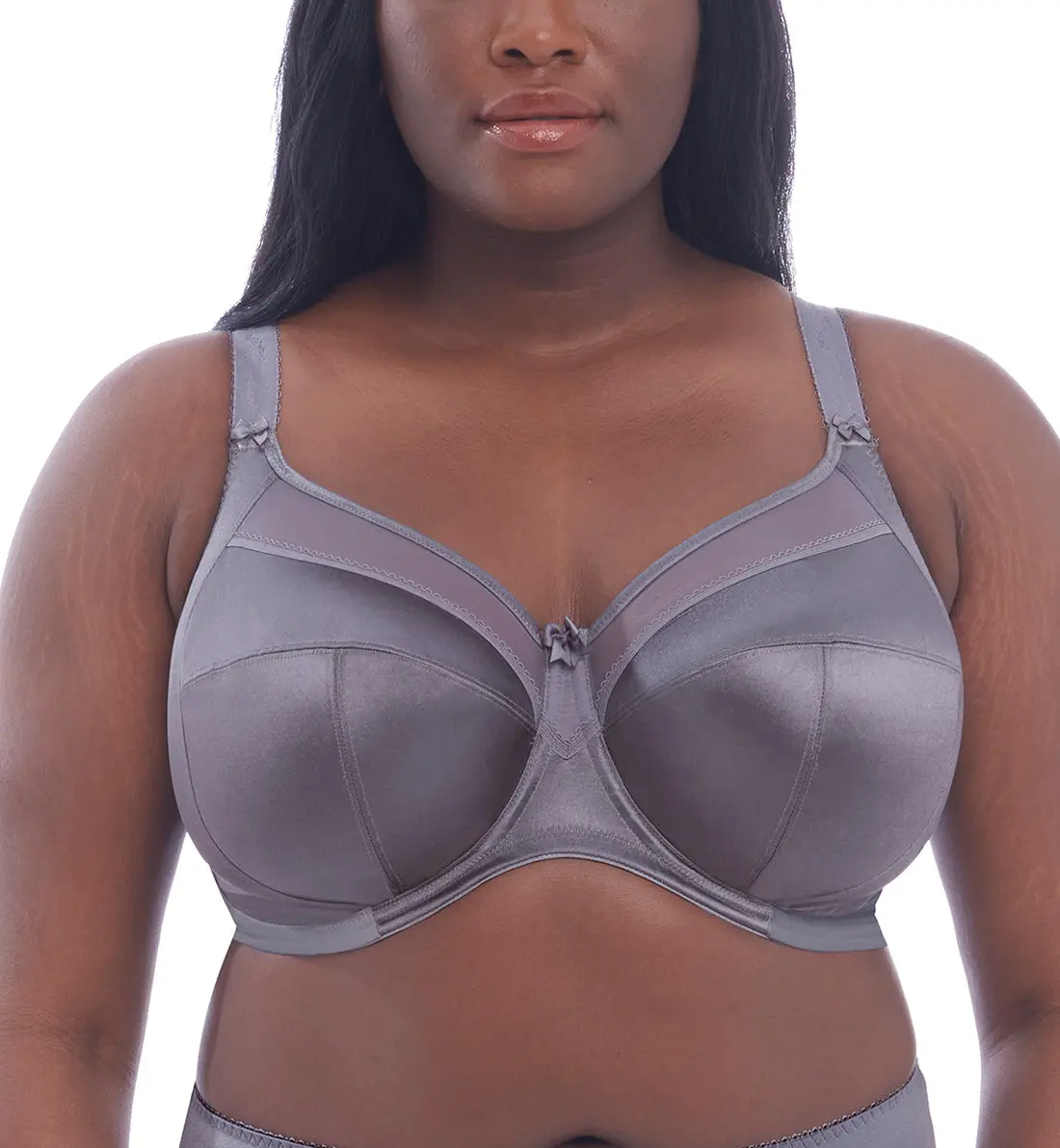 Goddess Keira Support Underwire Bra (6090) - Blue Granite