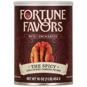 Fortune Favors The Spicy Candied Pecans