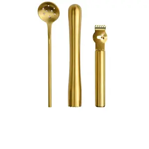 Here's How The Bertie Barware Set in Gold