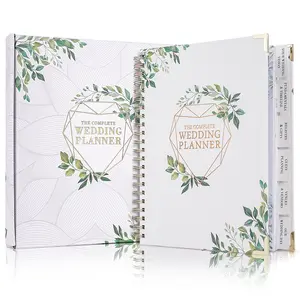 Wedding Planner 188 pages Wedding countdown calendar Engagement gifts for couples Multipurpose Marriage Record Book Packed in a gift box