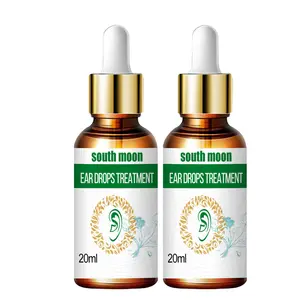 South Moon Gentle Ear Care Drops Non-Irritating Formula for Tinnitus and Earwax Relief 30ml Portable Daily Ear Hygiene Solution