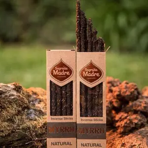 Resin Incense Sticks - Patchouli, Frankincense, Sandalwood, Myrrh, Copal, Rosemary & Citronella Aromatic Sage Aromatic Fruity Fragrance Scented
