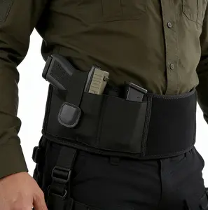 Breathable Neoprene Waist Holster - Universal Belly Band Holster for Men, Concealed Carry, Casual Wear, Fits Multiple Handguns