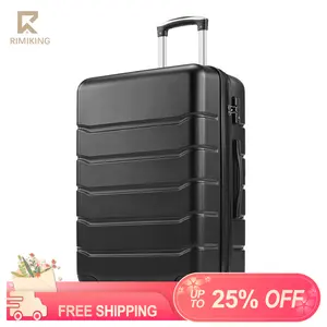 RIMIKING ABS Hard-shell Suitcase,360° Spinner Wheels,Durable ABS Material,TSA-Approved Lock,Multiple Size Options,Large Capacity,Lightweight Design,XLX