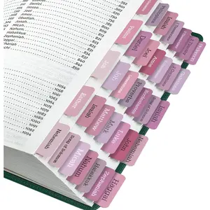 Tabs, 75 Tabs, Laminated  Index Tabs for Women and Men,  Book Tabs for Easy Navigation, Large Print Easy to Read ()