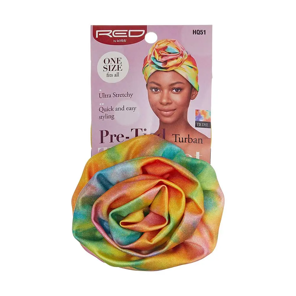 RED by KISS Top Knot Turban