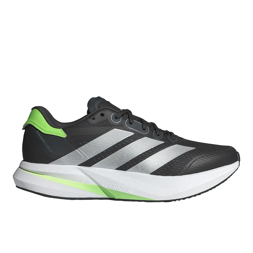 adidas Mens Duramo Speed 2 Running Sneakers Shoes - Black
