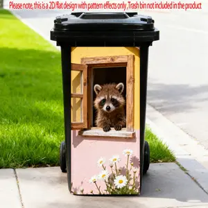 Waterproof Window Sill Decorative Sticker, Durable Floral Design for Outdoor Use, Easy Application & Long-Lasting Protection