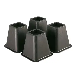 Furniture Leg Extender, 4 Counts Non-slip Furniture Leg Extender, Adjustable Height Furniture Leg Pad, Home Accessories