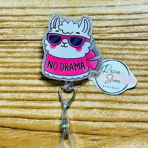 Llama No Drama Badge Reel
