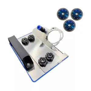 Portable 45 Degree Angle Grinder Tile Chamfer Tool, Universal Woodworking and Tiling Chamfer Adapter for Easy Cutting