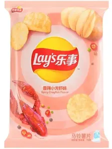 Lay's Spicy Crayfish Potato Chips, 2.46oz