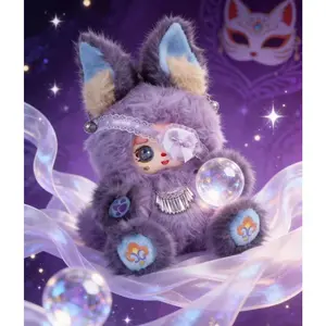 Mocici Adventure Prologue Series 600%--- Plush Blind Box,Bunny Plush Dolls,Backpack or clothing decoration,Stuffed Animal PAP Toys