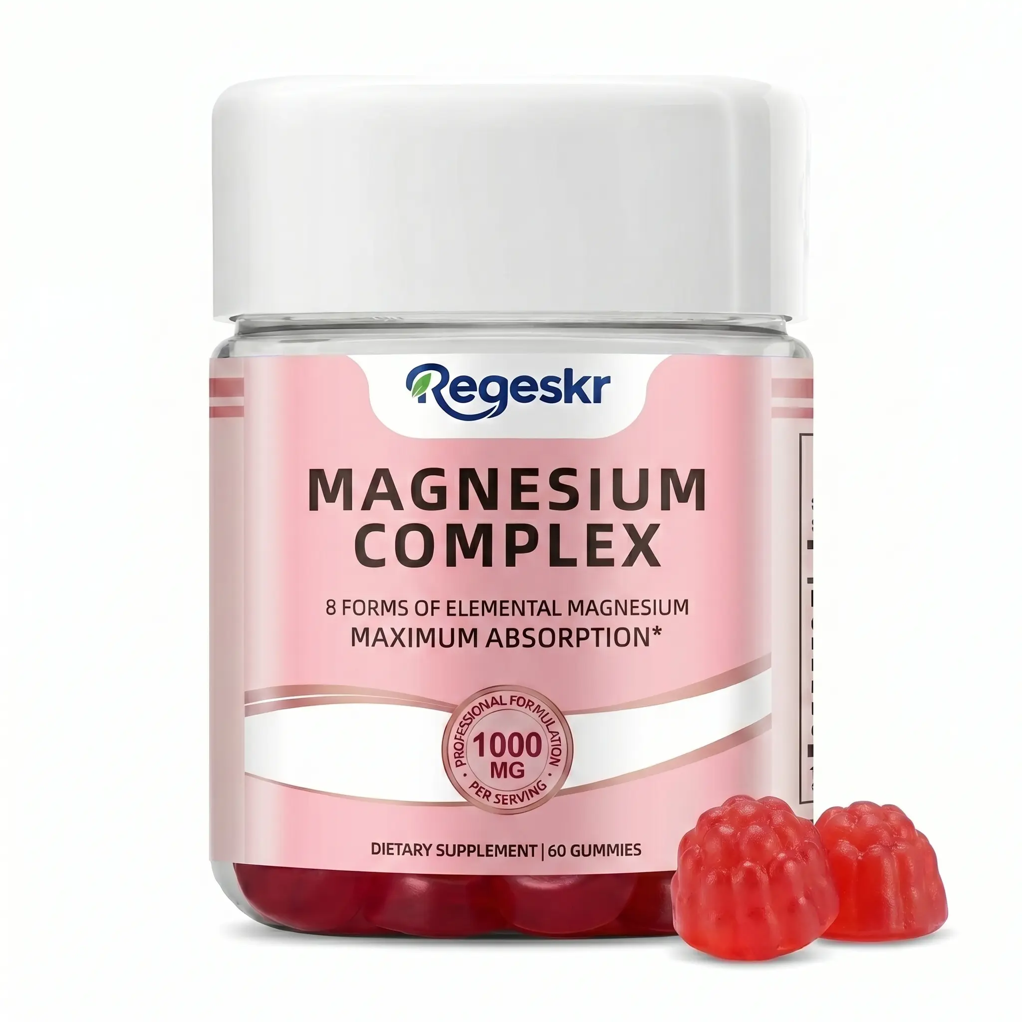 【Regeskr】 Daily Wellness Trio | 8-in-1 Magnesium Gummies, Vitamin D3 K2 with Coconut Oil, Blood Sugar Support Complex with Cinnamon & Mulberry | Complete Vitality Blend