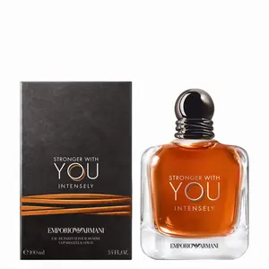 Giorgio Armani Men's Stronger With You Intensely 3.4 Ounce Eau de Parfum