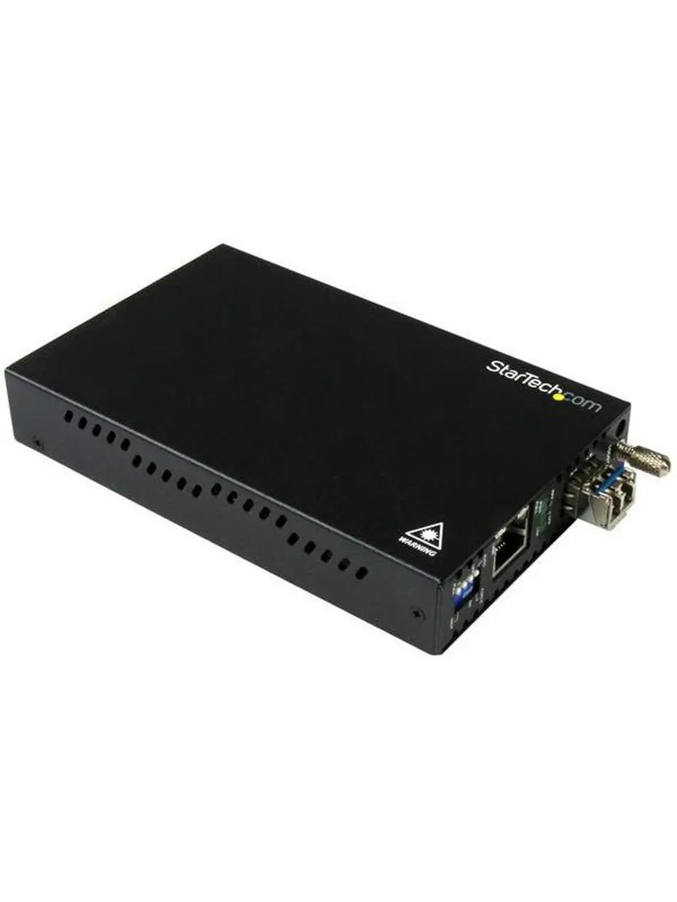 StarTech ST-ET91000SM20 Gigabit Ethernet Copper-to-Fiber Media Converter - SM LC - 20km